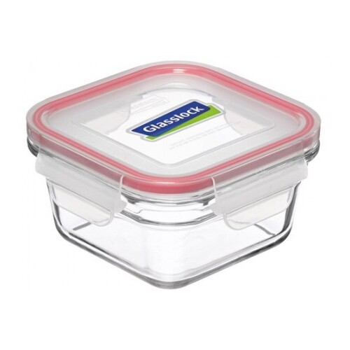 Square Oven Safe Glass Container 1650ml