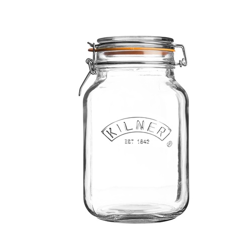 Square Clip Top Jar 1.5L