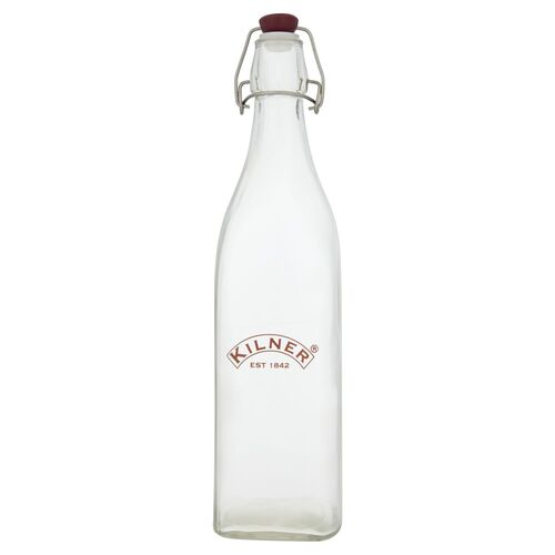 Square Clip Top Bottle 1L