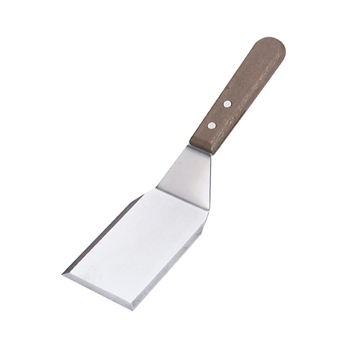 Wood Handle Griddle Scraper 70x120mm