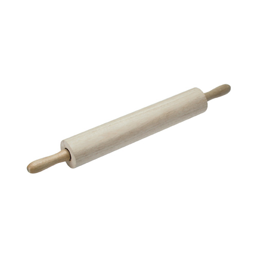 Wooden Rolling Pin With S/S Ball Bearings 330mm