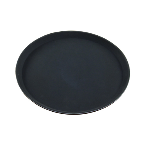 Round Bar Tray Non Slip 280mm Black  