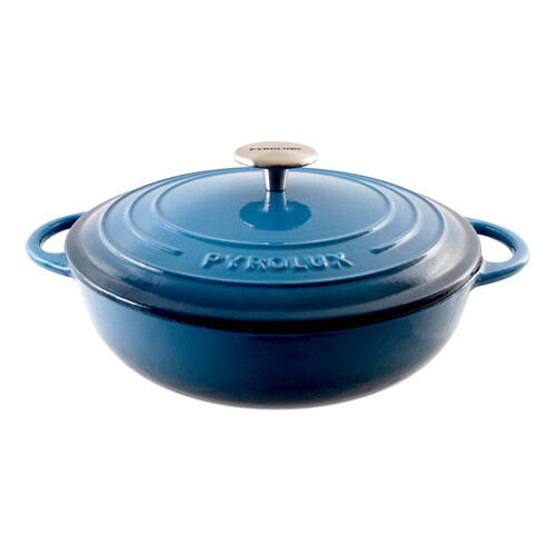 Ocean Blue Round Chef Pan 28cm/4L