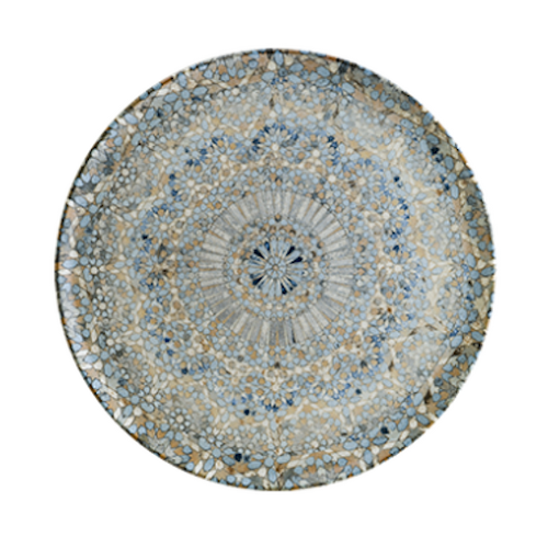 Luca Mosaic Round Coupe Plate 320mm