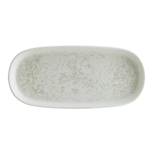 Lunar White Oval Dish 210 x 100 x 20mm