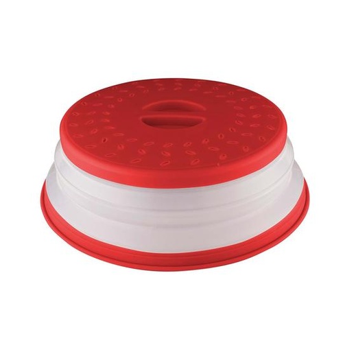 Microwave Food Cover Red