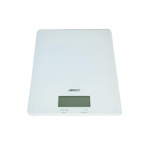 White Digital Scales 5kg/1g