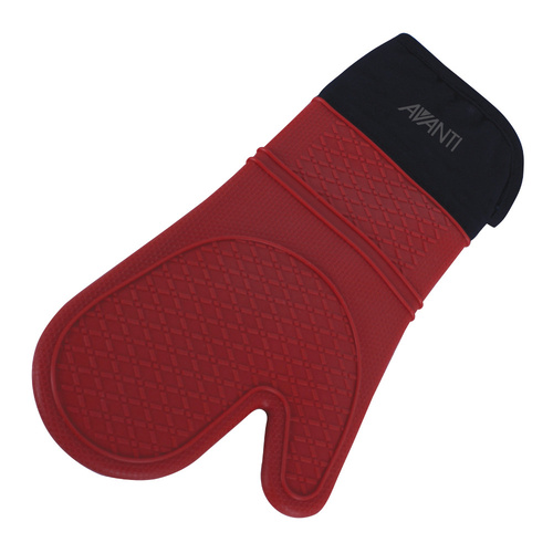 Silicone Oven Glove - Red