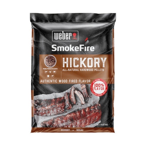 Hickory All Natural Hardwood Pellets 9kg