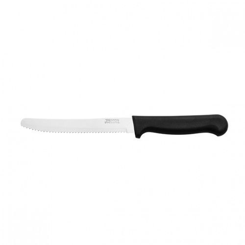 Black Round Tip Steak Knife 