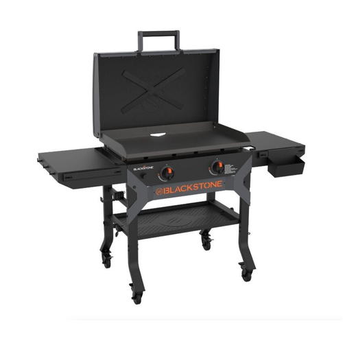 Blackstone 28" Iron Forge 2 Burner Griddle with Hood