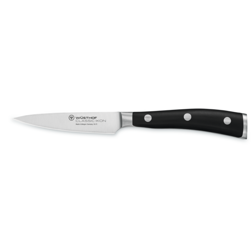 Classic Ikon Black Paring Knife 90mm