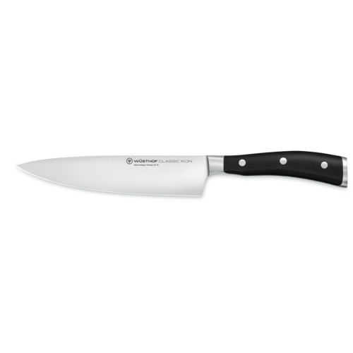 Classic Ikon Black Cooks Knife 180mm