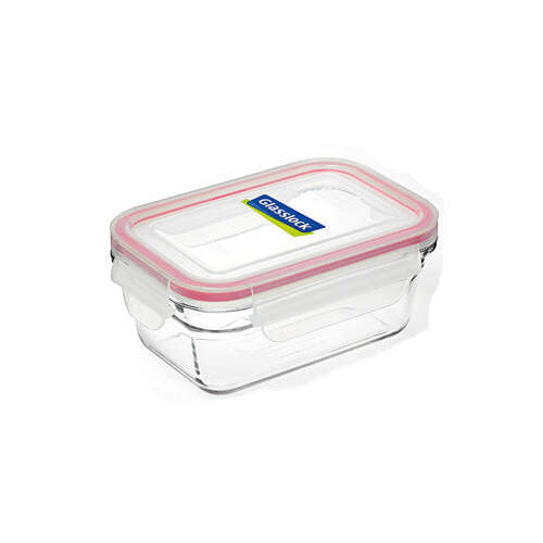 Rect Oven safe Glass Container 485ml
