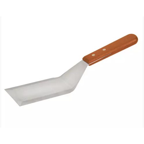 Griddle Scraper S/S Wood Handle - 120x70mm