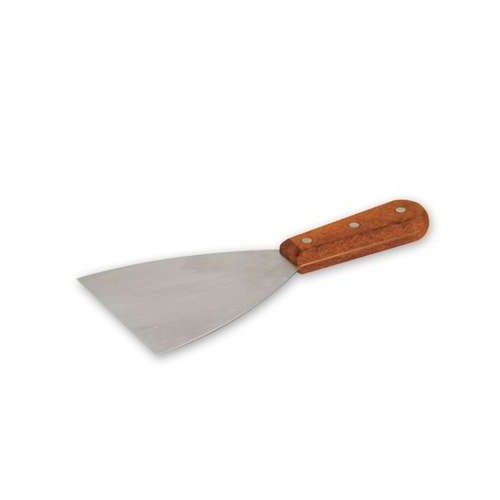 Pan Scraper Wooden Handle 115x100mm