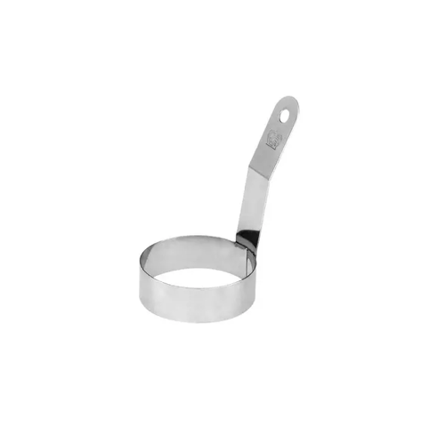 Egg Ring S/S with Handle - 100mm