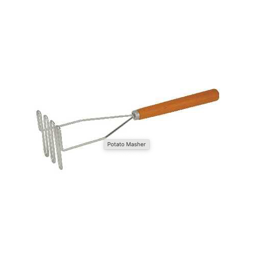 Potato Masher Wood Handle - 300mm