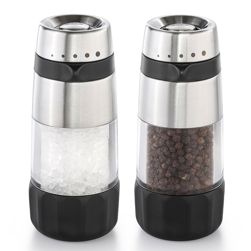 Accent Mess-Free Salt & Pepper Grinder Set