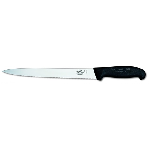 Slicing Knife Wavy Edge Pointed 25cm