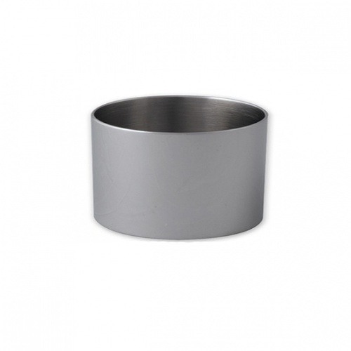 Stainless Food Stacker Round 88x35mm