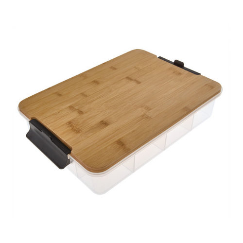 Snacklebox With Bamboo Board - Large