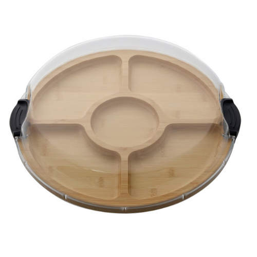 Build A Board Bamboo Divided - Round