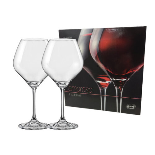 Amoroso Wine Glass 350ml Set-2 
