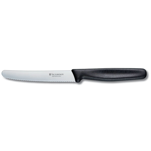Black Steak & Tomato Knife 11cm