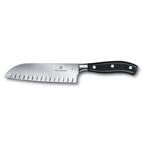 Forged Fluted Santoku Knife 17cm