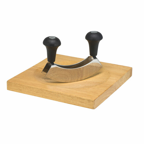 Mezzaluna Chopper & Board Set