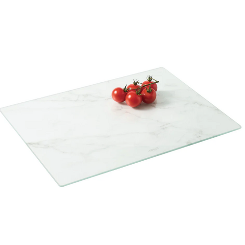 Tempered Glass Surface Protector - White Marble 30 x 40cm
