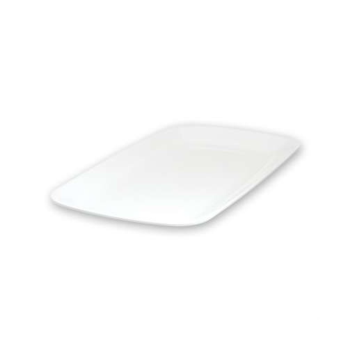 White Melamine Rectangular Platter 485x355mm