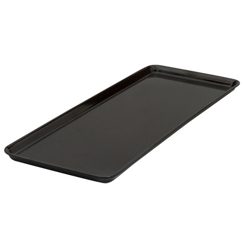 Black Melamine Sandwich Platter 390x150mm
