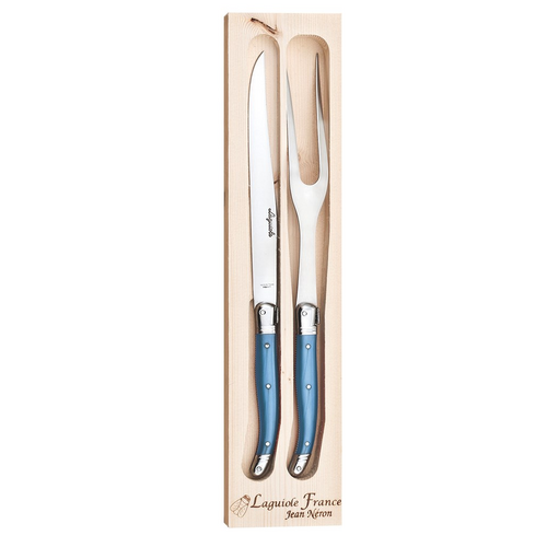 Jean Neron Carving Set - Blue