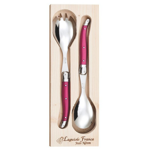 Jean Neron Salad Server Set - Purple