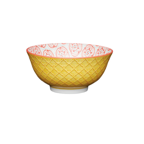 Mikasa Bowl - 15.5cm Yellow Floral