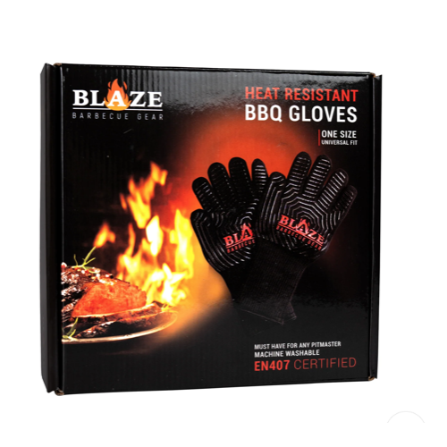 Blaze - Heat Resistant BBQ Gloves