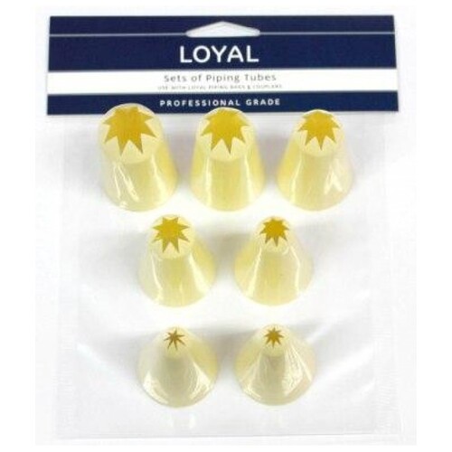 Pastry Star Tube Set of 7 (3-15mm)