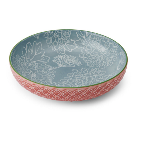 Mikasa Coupe Bowl - 21cm Grey Floral