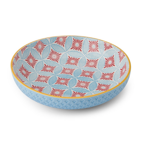 Mikasa Coupe Bowl - 21cm Blue Mosaic 
