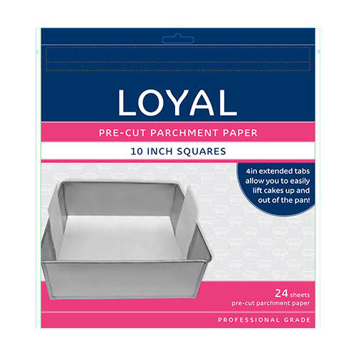 Pre-Cut Paper with Tabs Square 250mm