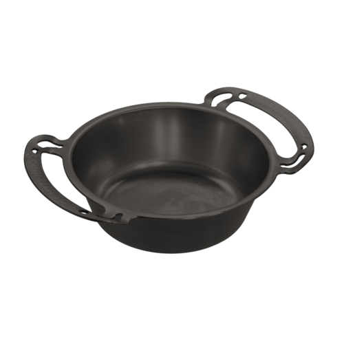 Quenched 21cm Iron Deep Pot