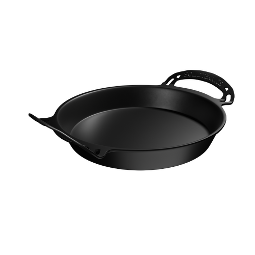 Quenched Iron Dual Handle 'BIGGA' Pan 30cm
