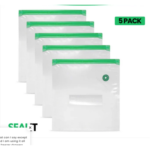 Seal It - Small Bags - Set of 5