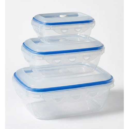 Vacuum Seal Containers - 3 Pack