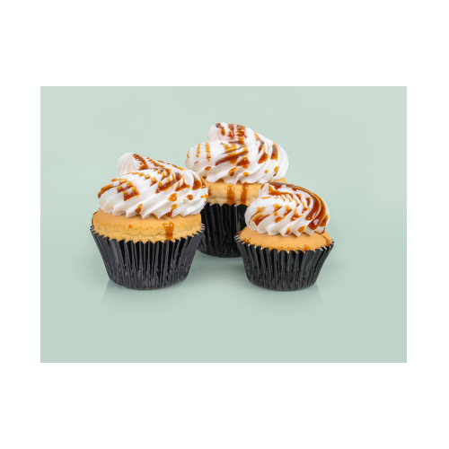 Foil Baking Cups - Large Black