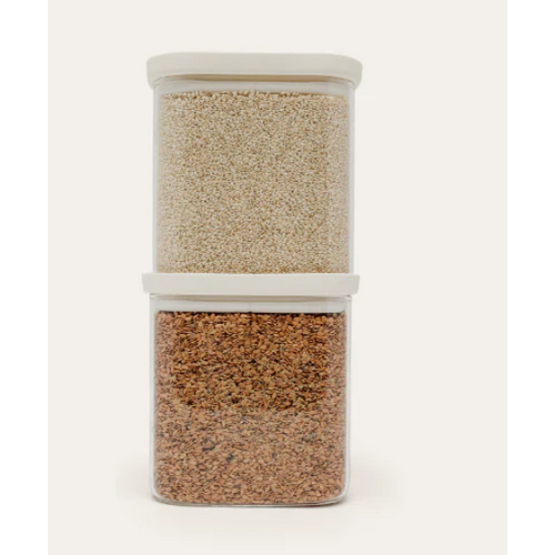 Tallow Glass Pantry Jars 2pk - 750ml