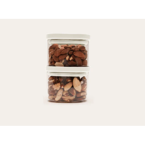 Newrybar Square Pantry Jars - 2pk 500ml