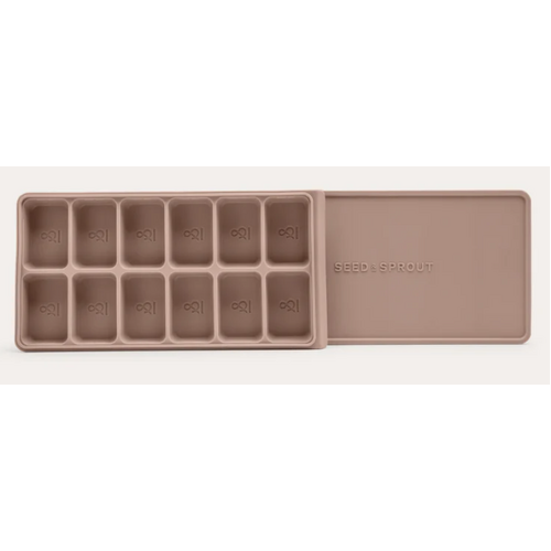 12 Portion Silicone Freezer Tray - Macadamia